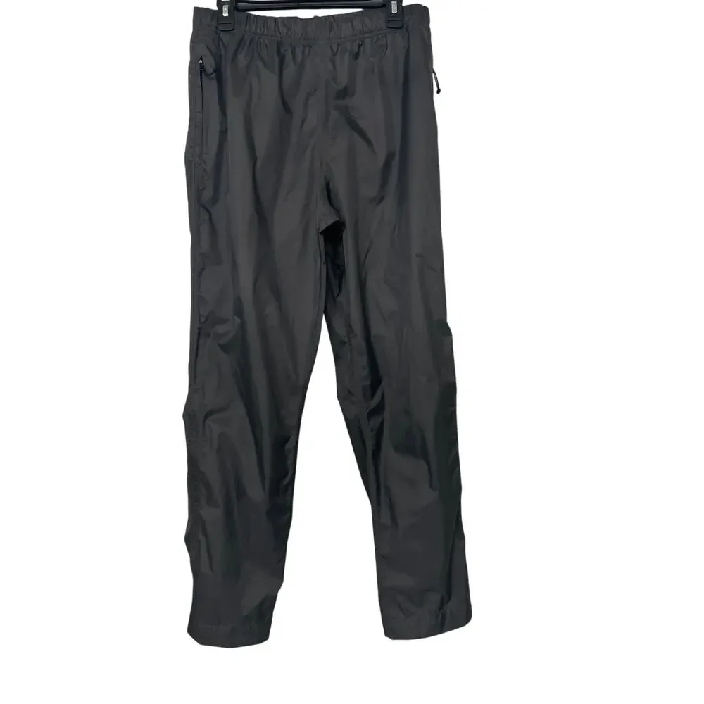 Cabela’s 4MOST Wind Water Repellent Rain Pants Mens M Gray Outdoor Hiking